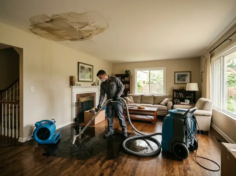 attic-pipe-burst-ceiling-drip-008 — frequently asked questions, Water Damage Restoration & Carpet Care in Ladonia, AL